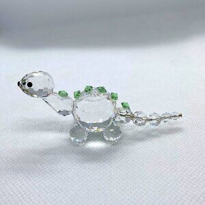 Crystal dinosaur figurine